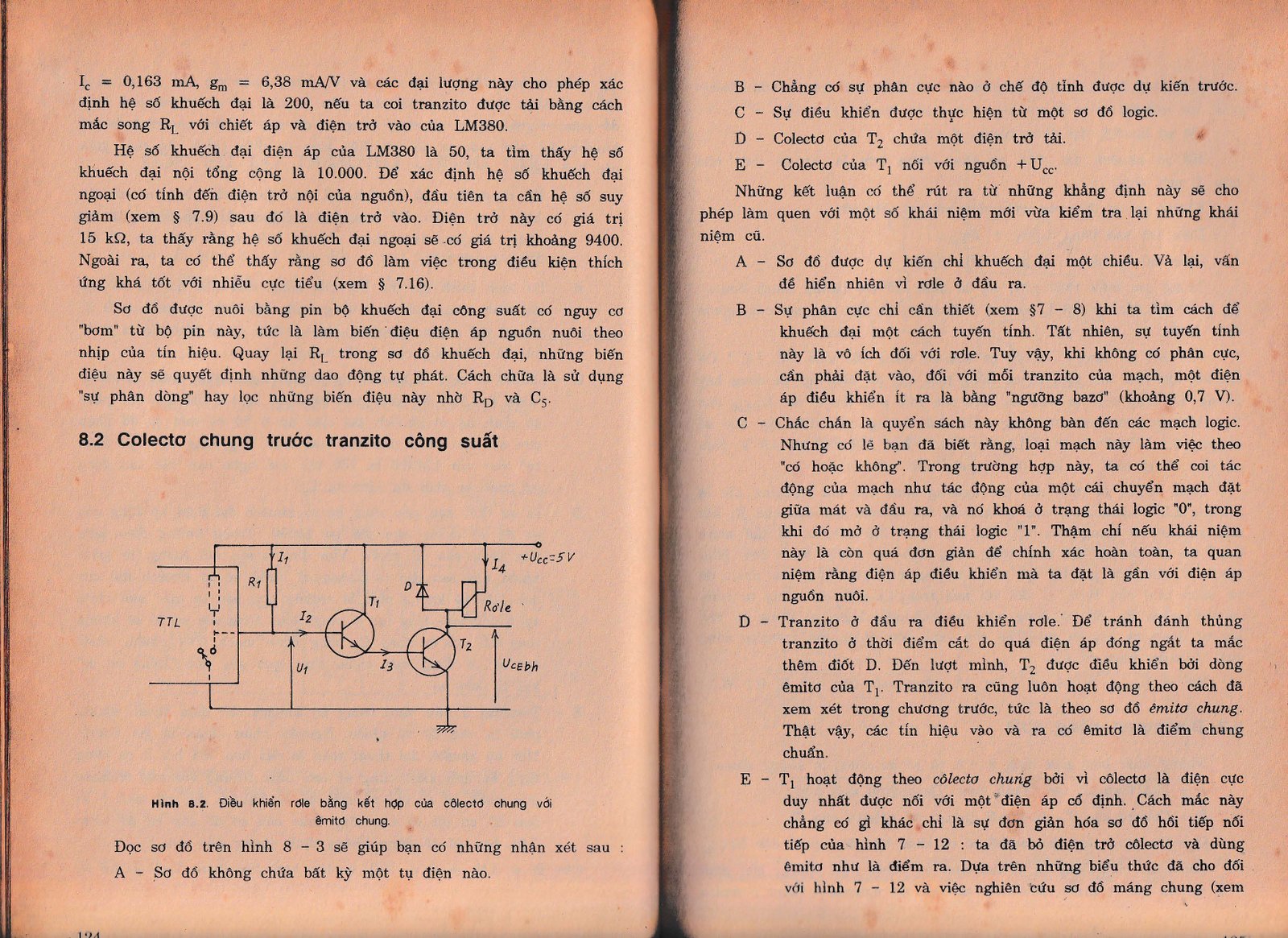 Transistor, nguyên lý hoạt động, sơ đồ, độ chế