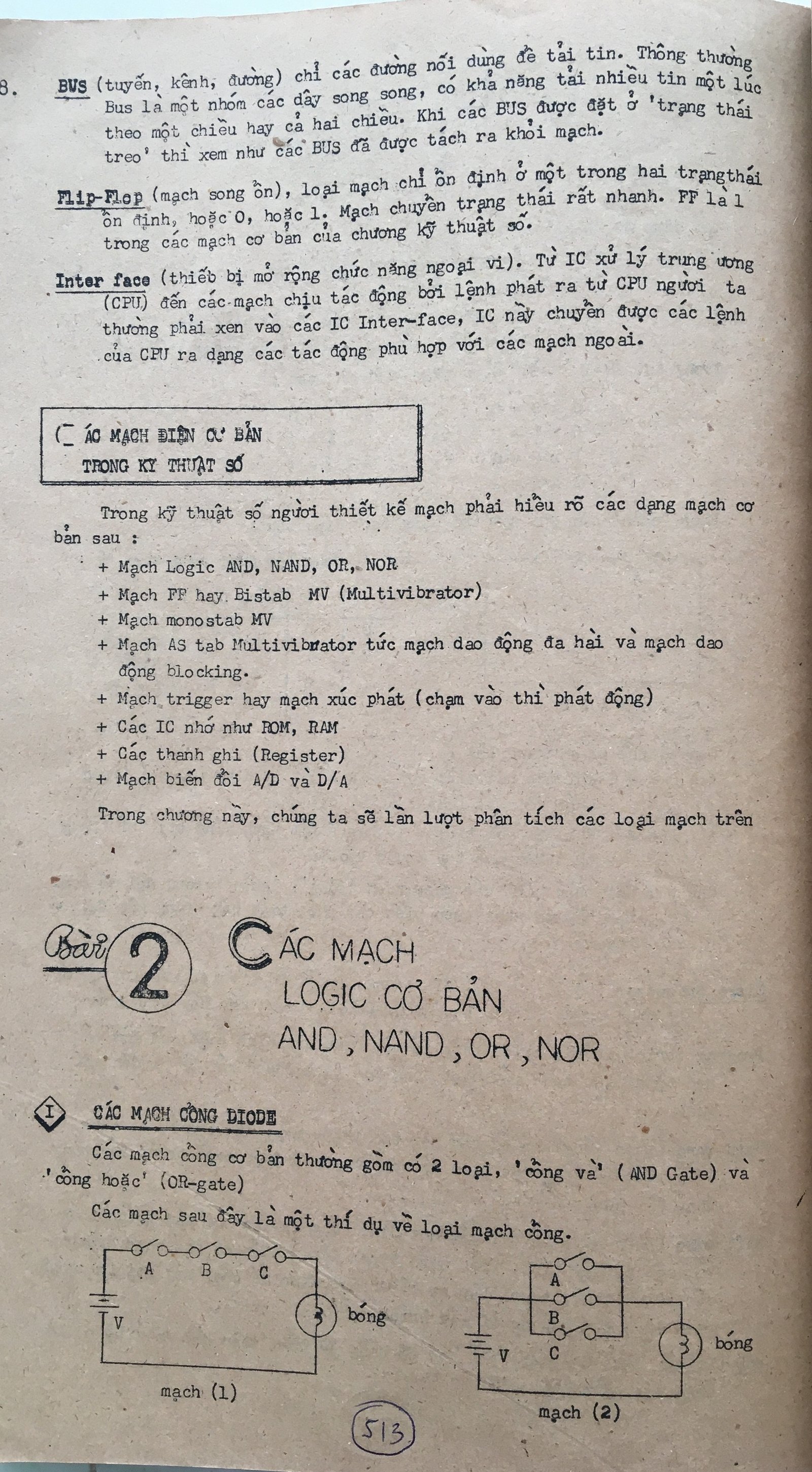 Cơ sở thiết kế mạch - bài 513