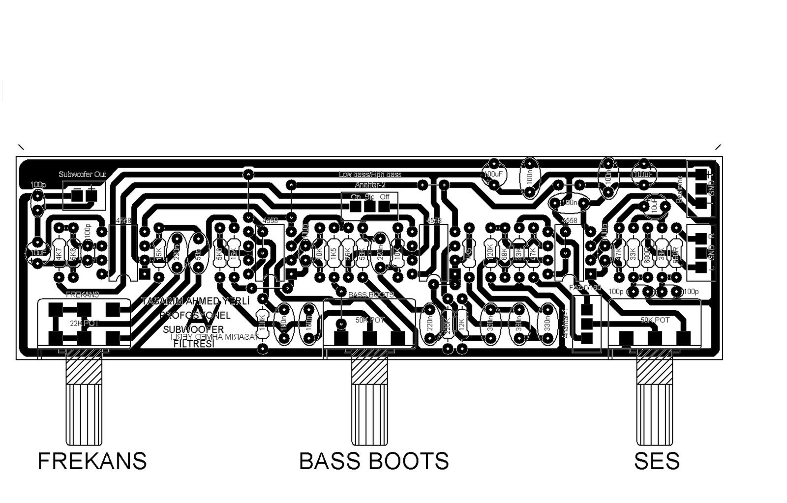 Xin Giúp - Mạch Lọc Sub 4 ic 4558