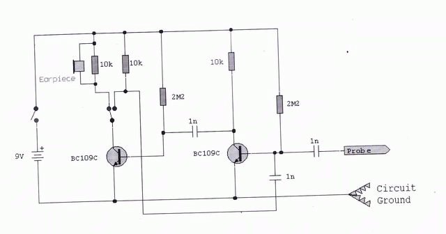 Mạch phát và dò tín hiệu đơn giản