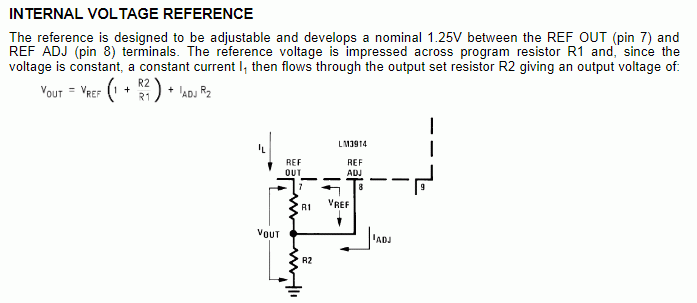 Ráp IC LM3914 dùng đo volt DC hoặc AC
