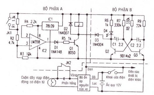 Bộ điều khiển tiết kiệm năng lượng cho xe máy