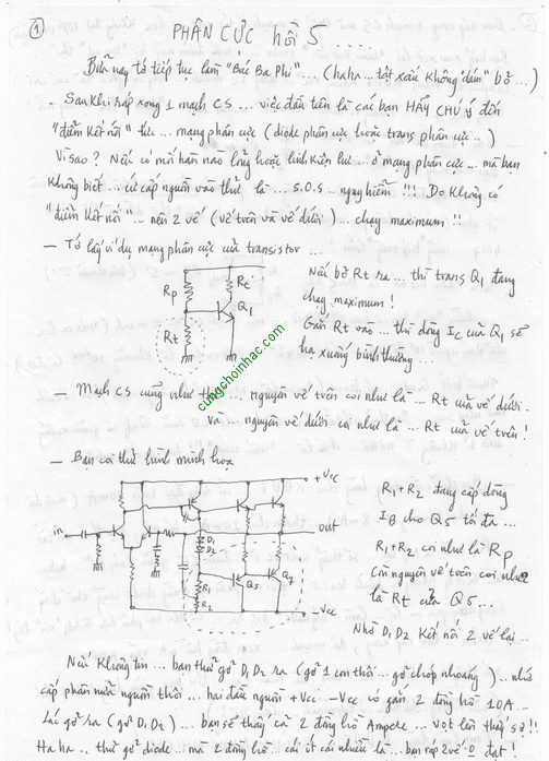 Các hồi bàn về phân cực