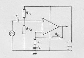 Bộ không đảo nguồn đơn dùng Opamp